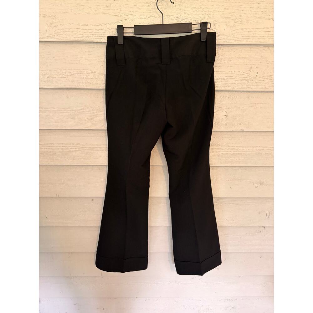 Spacegirlz Y2K Black Wide Leg Dress Pants Trouser Slacks Size 3 - Picture 6 of 6